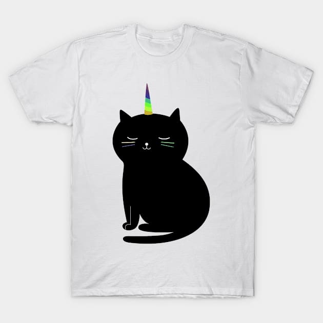 Caticorn T-Shirt by crabyexsecutif